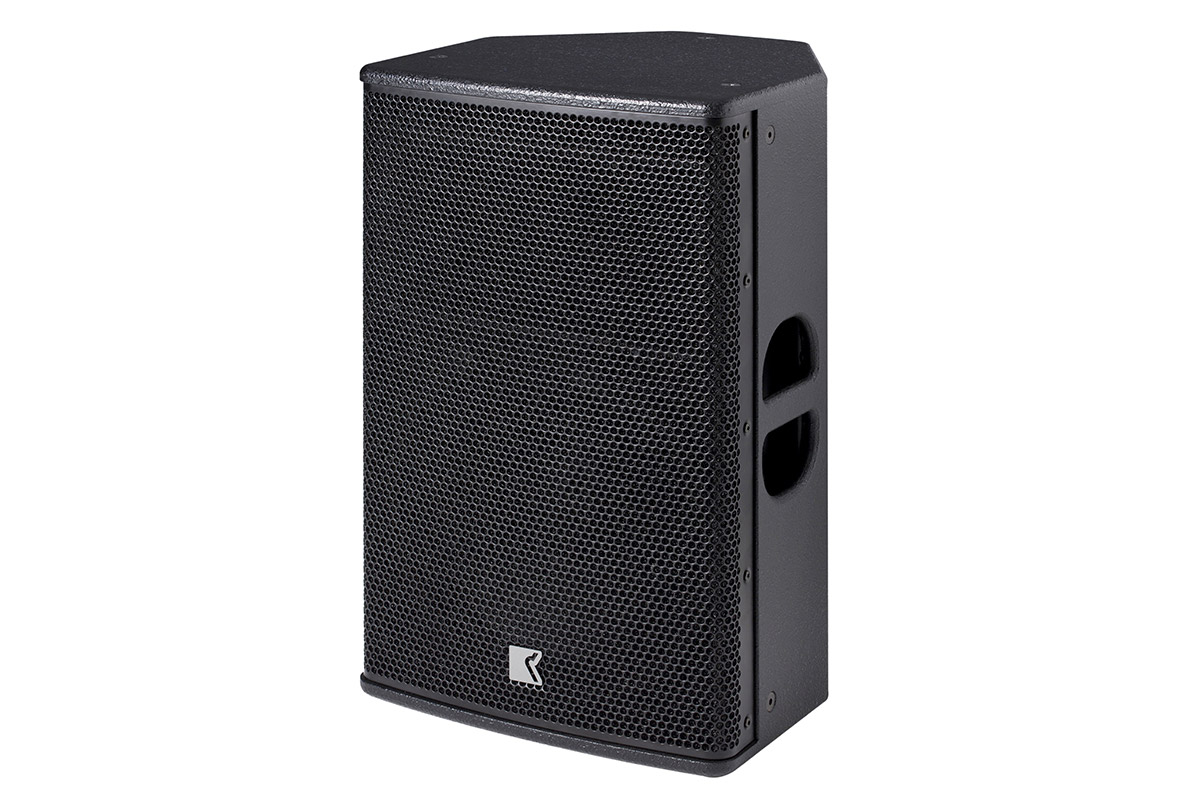 Two-way self-powered loudspeaker
Components: 1 x 12″, 1 x 3″
Directivity: 90° x 50°