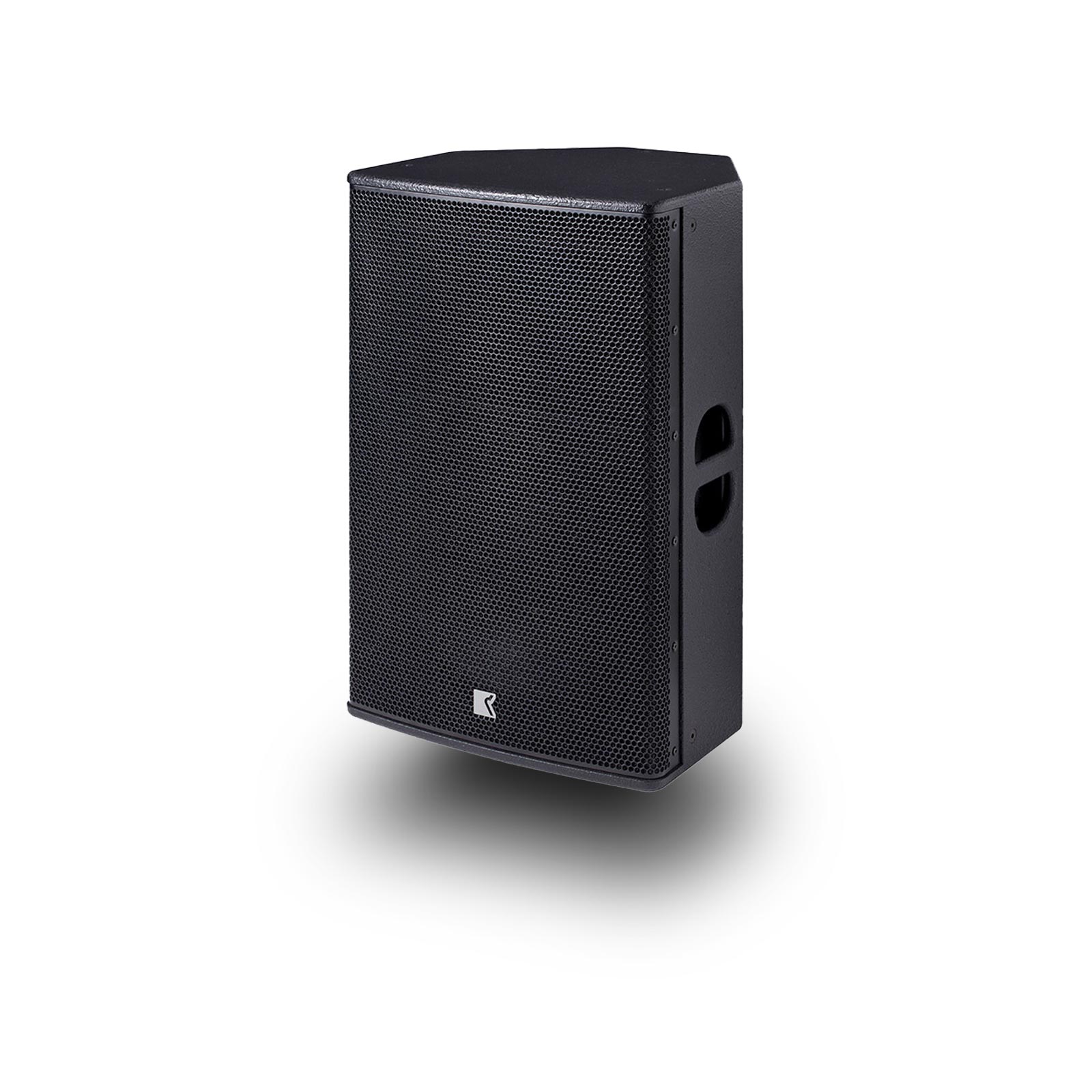 Two-way self-powered loudspeaker
Components: 1 x 15″, 1 x 3″
Directivity: 90° x 50°