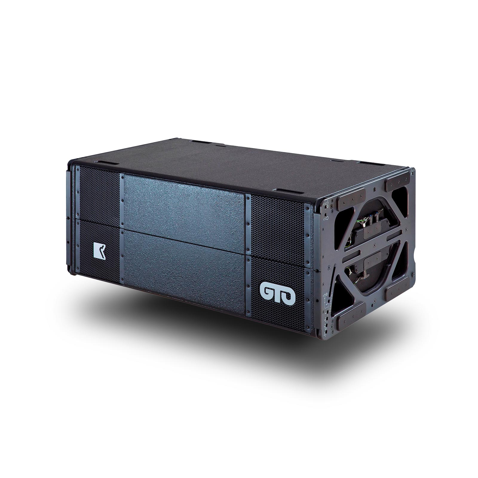 Bass extension cabinet for GTO and C-12
Components: 2 x 15”
Directivity: quasi-omnidirectional