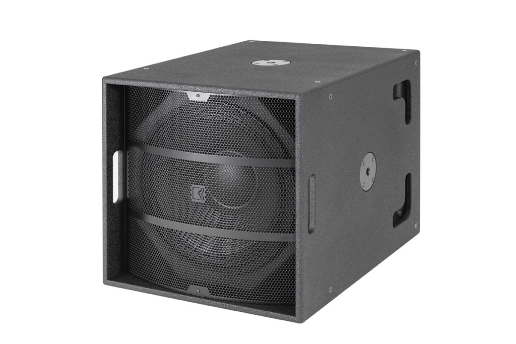 High-power self-powered sub-bass enclosure
Outline’s ‘E.R.P.’ Technology
Components: 1 x 18”