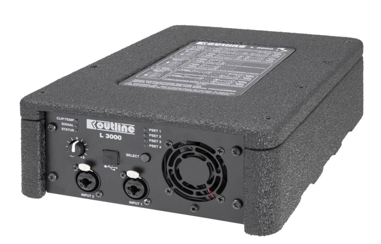 World’s toughest compact power amp
Up to 3000 W / Integrated DSP
Compact. Practical. Smart